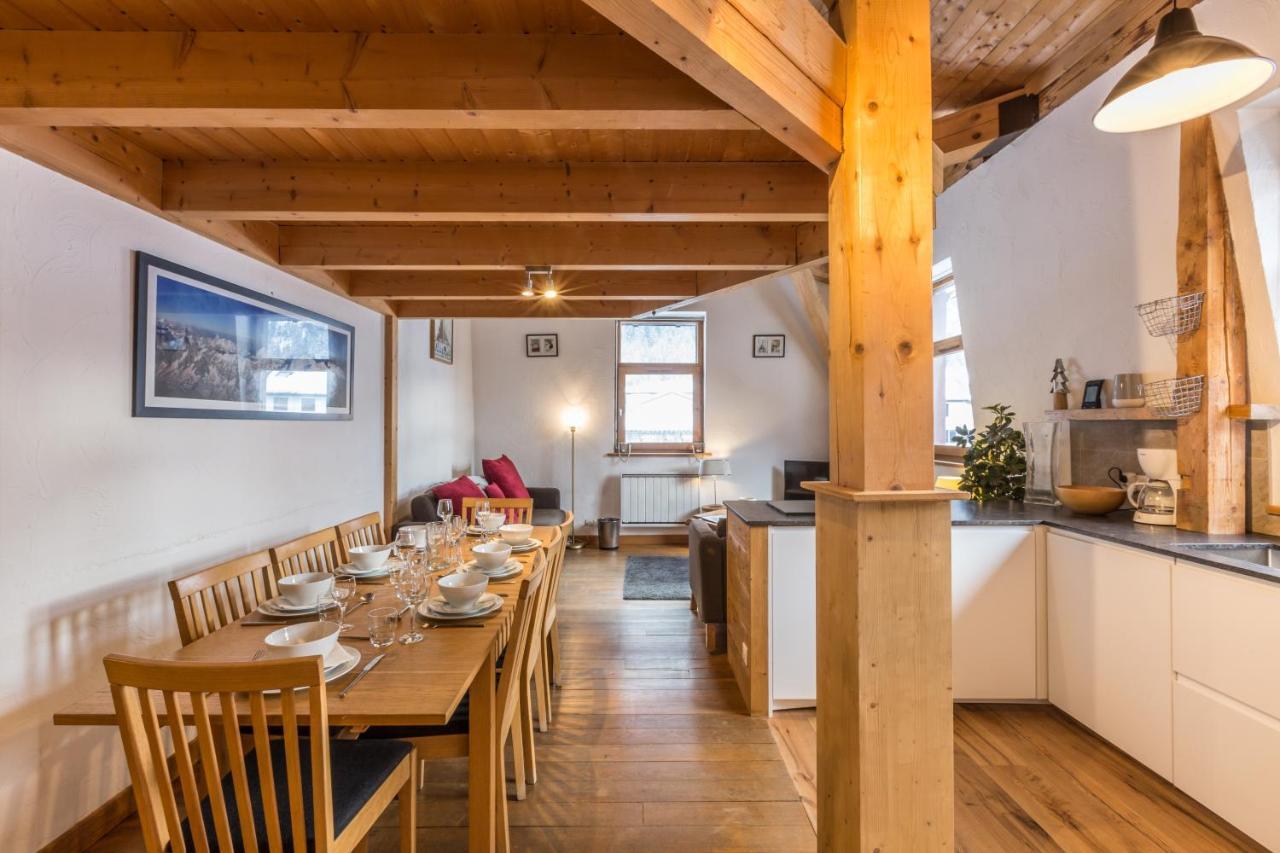 Apartment Vila 2 - Charming 2 Bedroom Haven In Chamonix ภายนอก รูปภาพ